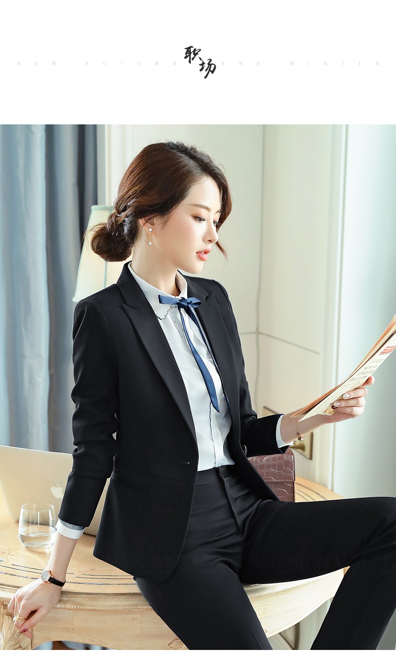 姣妃姿职业装女装套装小西装女正装2021春季新品韩版修身显瘦商务西服