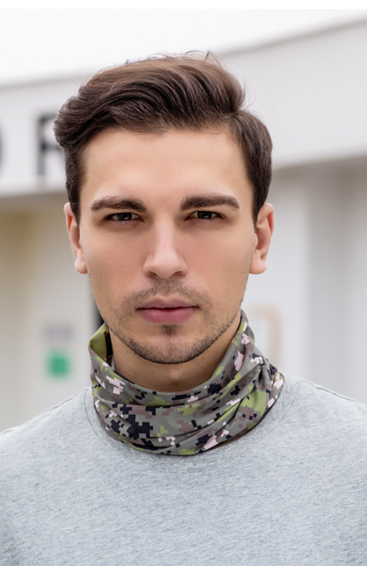 浪莎 防晒冰丝围脖头巾男防晒*脖套护颈夏天钓鱼面罩骑行防护面巾围巾