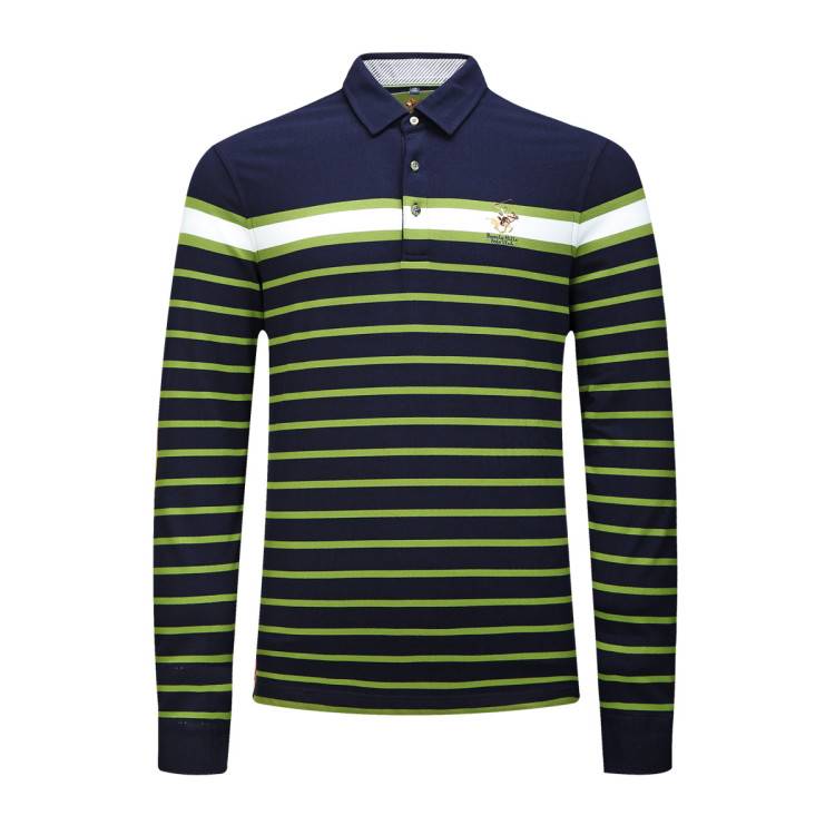 比华利保罗beverly hills polo club 【经典马球系】细腻抓绒polo衫