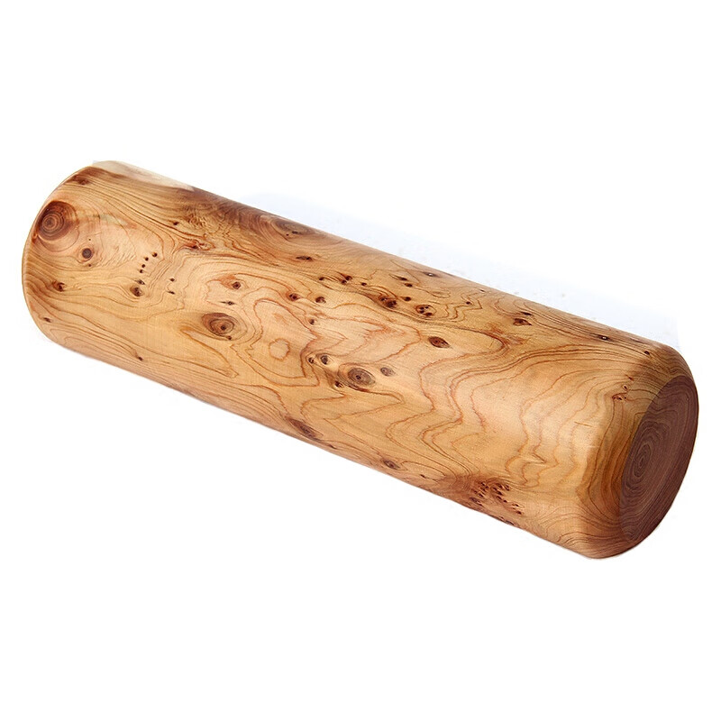 颈椎枕木枕头崖柏实木硬枕用 枕 护颈枕木头枕头 【红心款】宽7高6cm