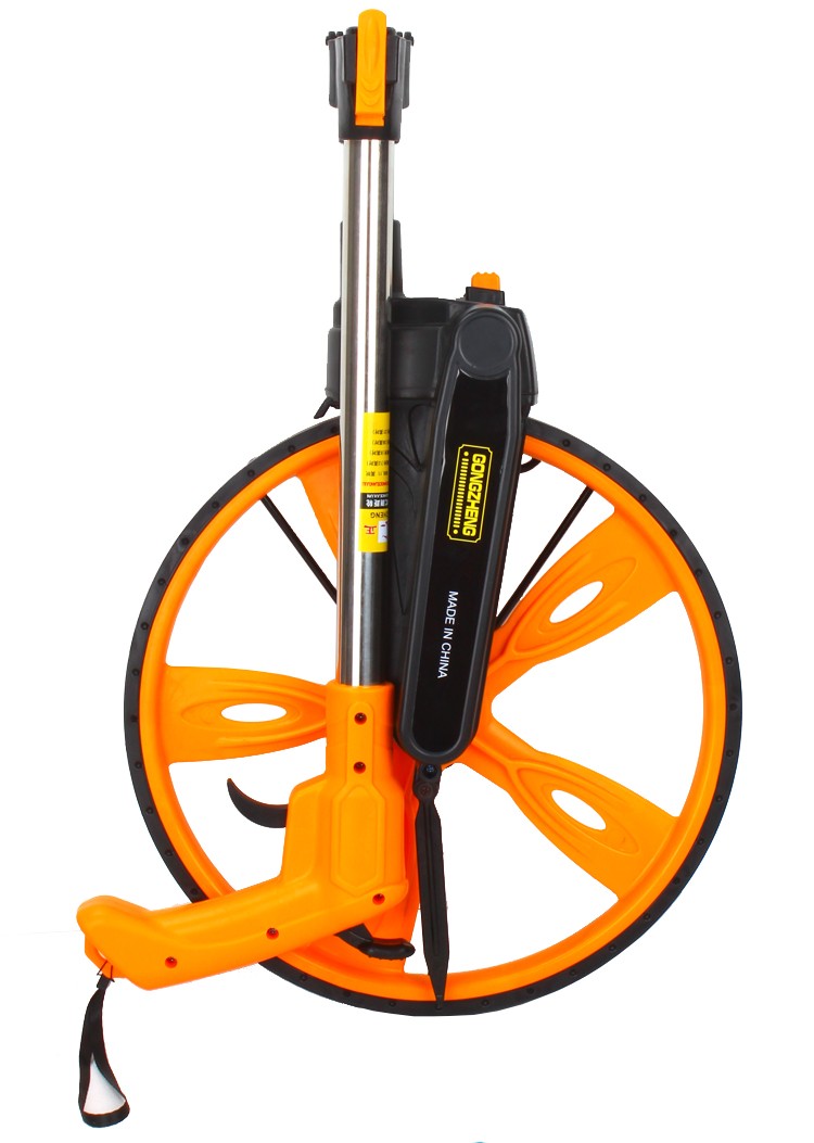 定制定做多功能测距轮 高精度手持轮式滚尺 手推式大轮机械/数显测量