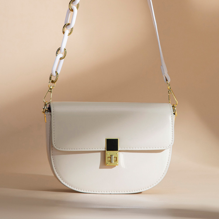 珂卡芙kekafu 包包女2021新款潮时尚马鞍包百搭休闲单肩包大容量斜挎