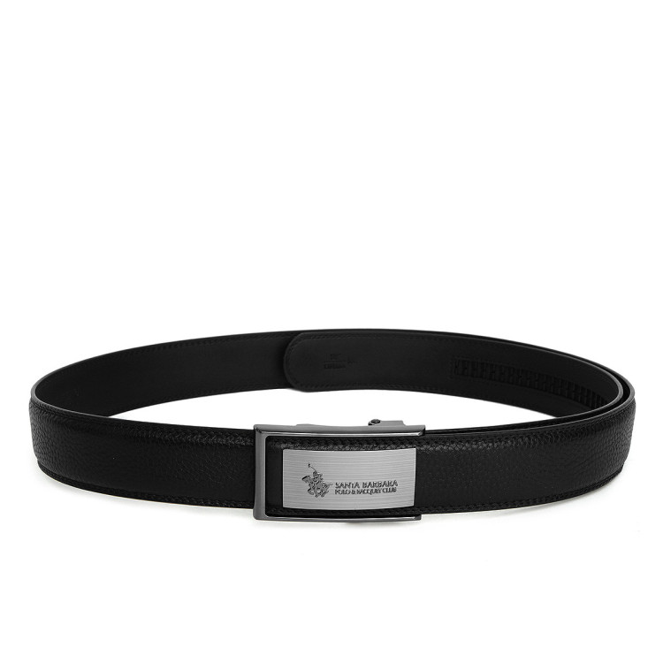圣大保罗santa barbara polo& racquet club 惊喜秒非皮质腰带 黑色