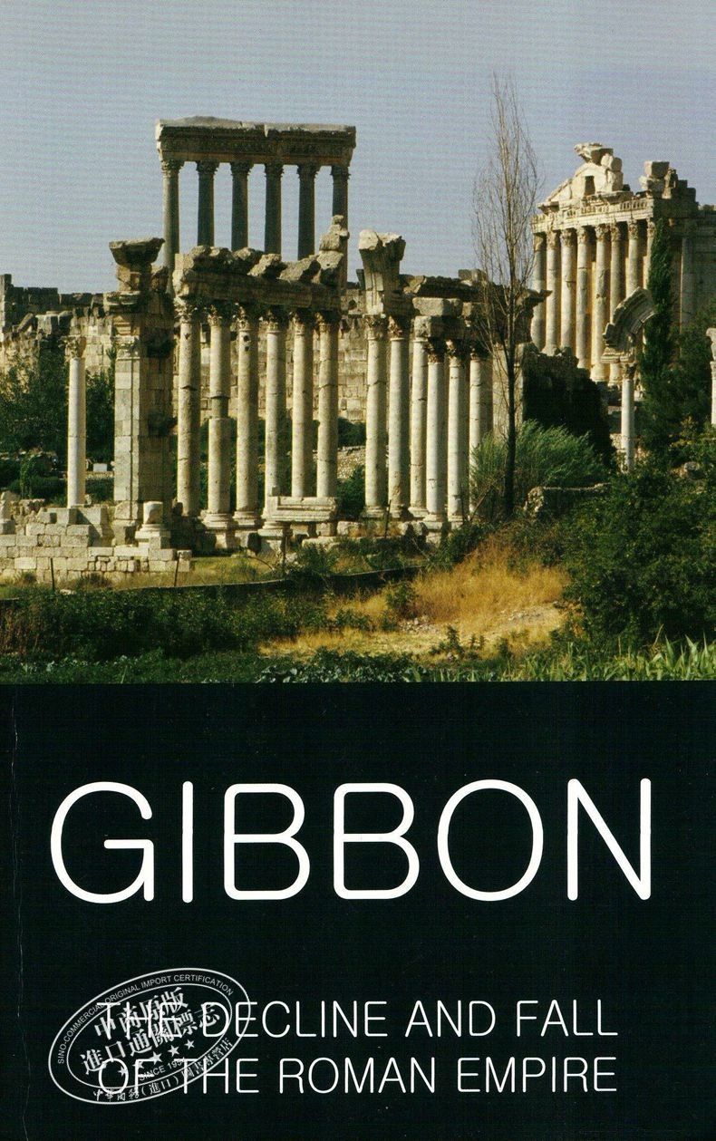 罗马帝国衰亡史兴亡录英文原版thedeclineandfallofroma