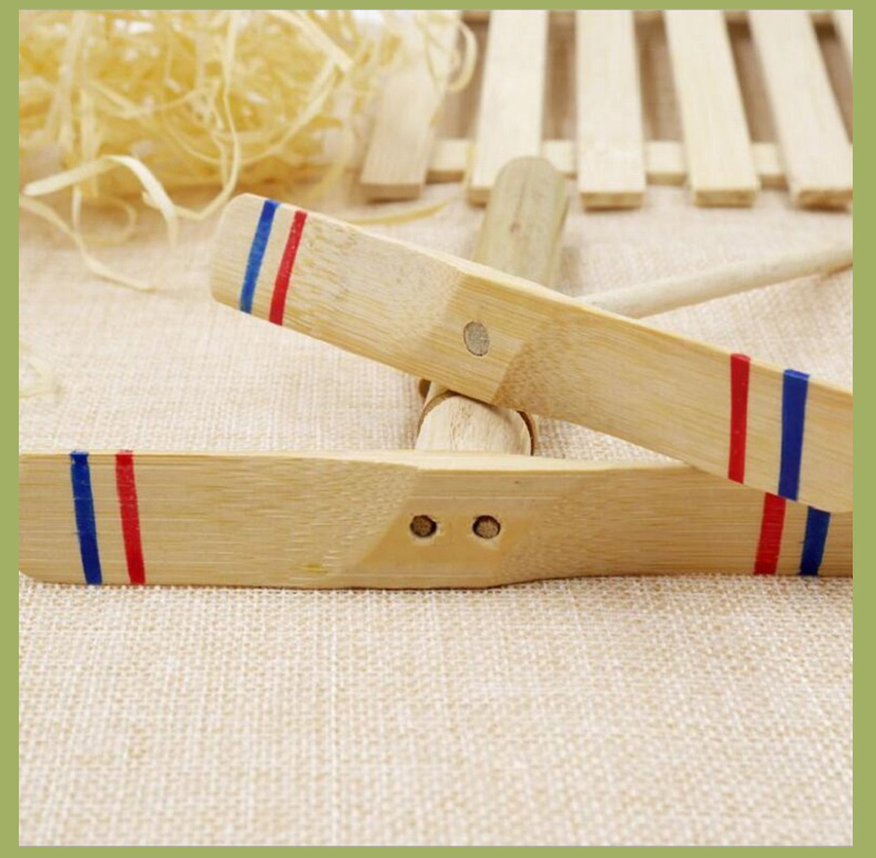 竹子木质竹蜻蜓玩具飞天仙子手搓拉线竹蜻蜓 怀旧儿童玩具 三个手搓