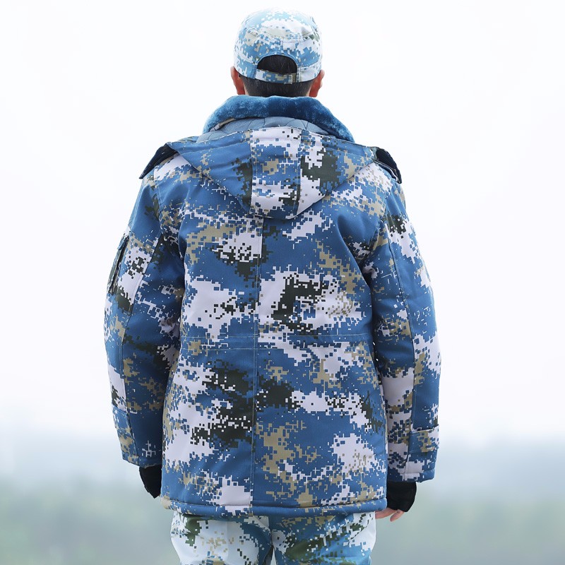 茜宸(xichen)军大衣 迷彩大衣武冬款大衣 07荒漠迷彩服 迷彩作训服