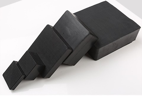 全千耀工业设备橡胶减震垫块防滑降噪冲床机械电机外机缓冲加厚方块长