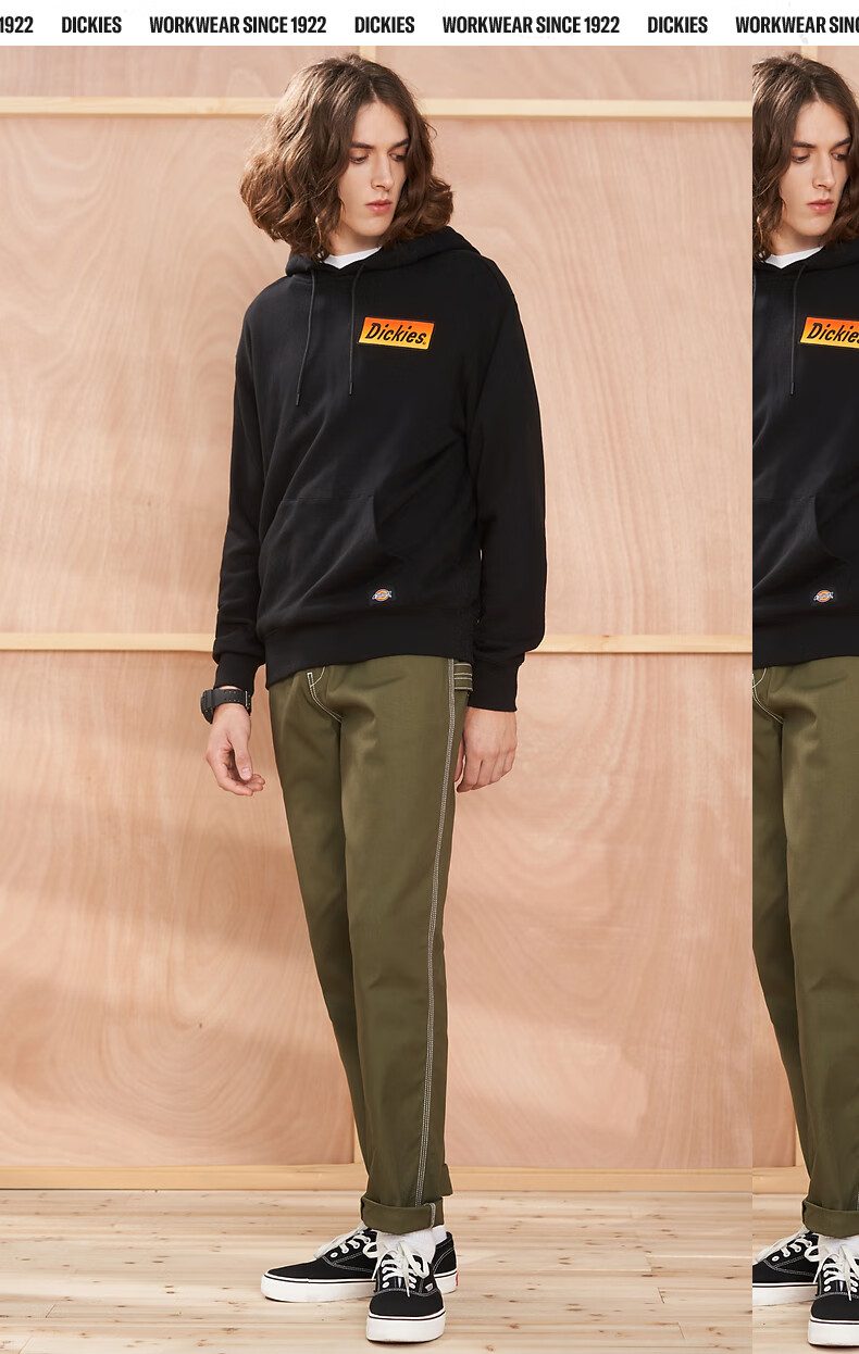 卫衣 字母绣花徽章撞色连帽卫衣 男士春夏季套头上衣 卫衣男 dk009492