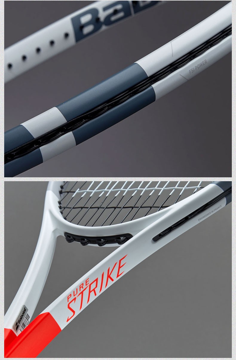 百保力babolat百宝力网球拍蒂姆purestrikepo7全碳素训练专业网球拍