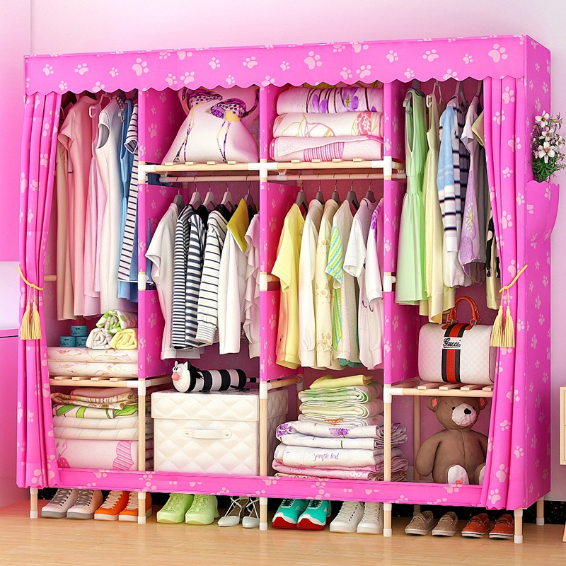 Children S Furniture Wardrobe Camel Student Simple Wardrobe Solid