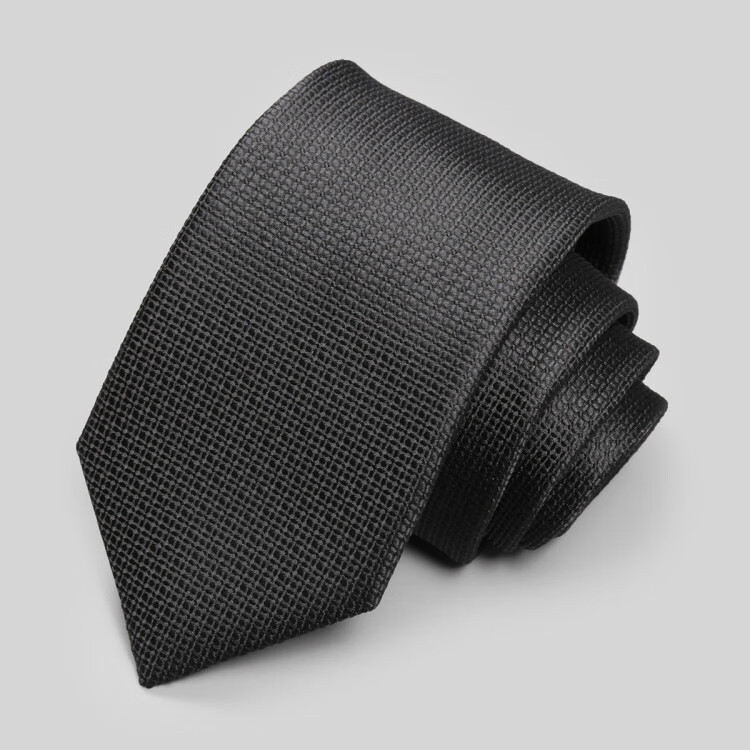 金利来goldliongoldlion男士进口面料简约纯色暗纹商务休闲领带男正装