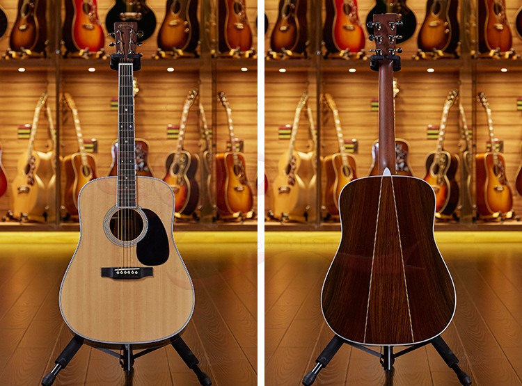 世音琴行 马丁martin d18/d28e hd28/v/d35/hd35电箱全单民谣吉他 d28