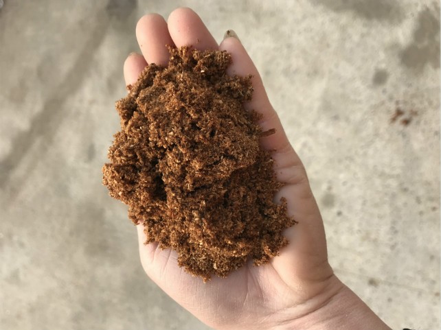 实木木屑发酵锯末营养锯末土盆栽花卉肥料养花蔬菜种植专用狮湾55斤