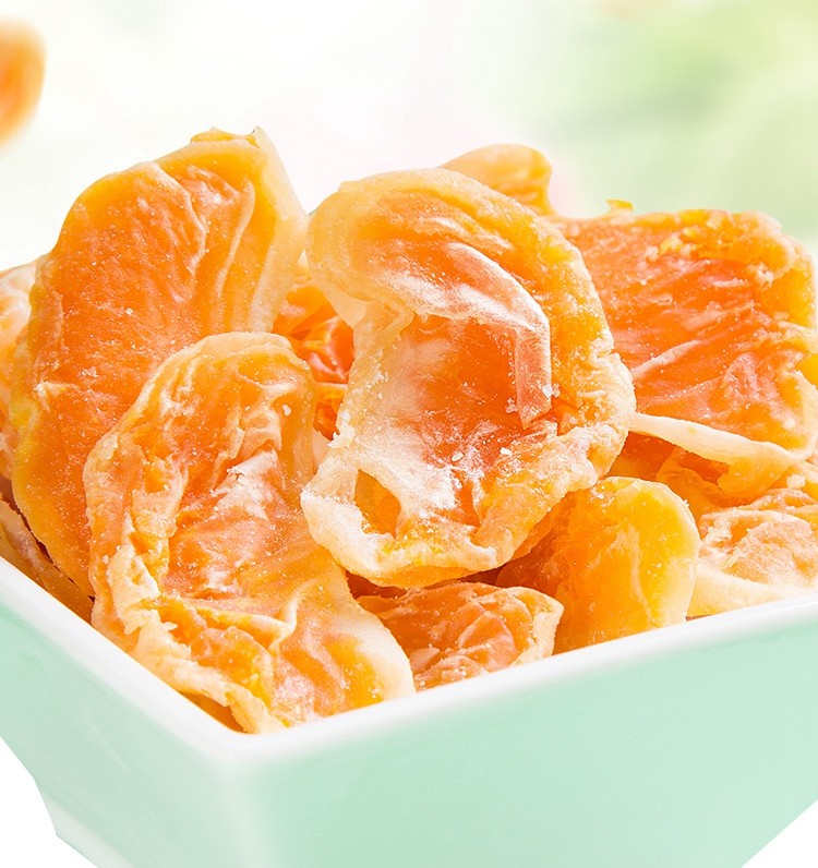 蜜橘干蜜桔干500g蜜橘片橘子干橘子片果脯蜜桔果干办公室零食休闲食品