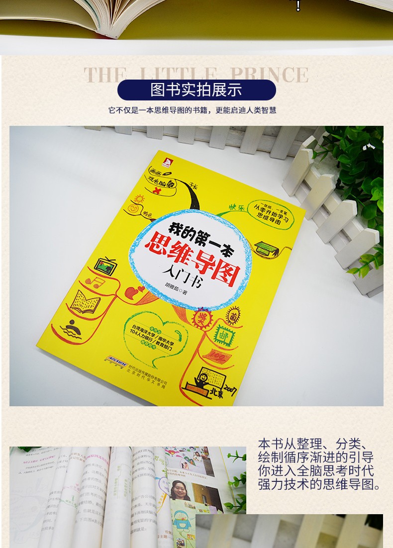 我的第一本思维导图入门书全彩思维导图训练工具小学初高中生提升学习