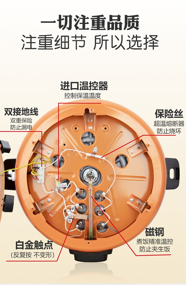 厨之慧 商用电饭锅 食堂酒店大电饭煲 大容量电饭锅 老式饭店用大型