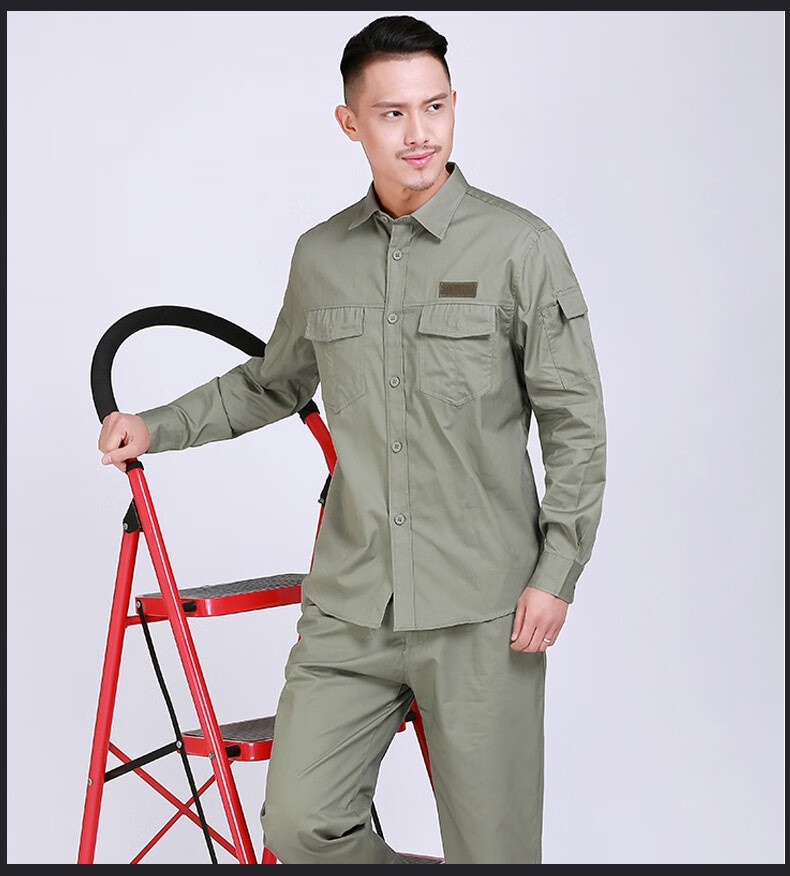 珺赢pfatstetn国家电网工作服夏季长袖电工工程服套装男劳保服电力