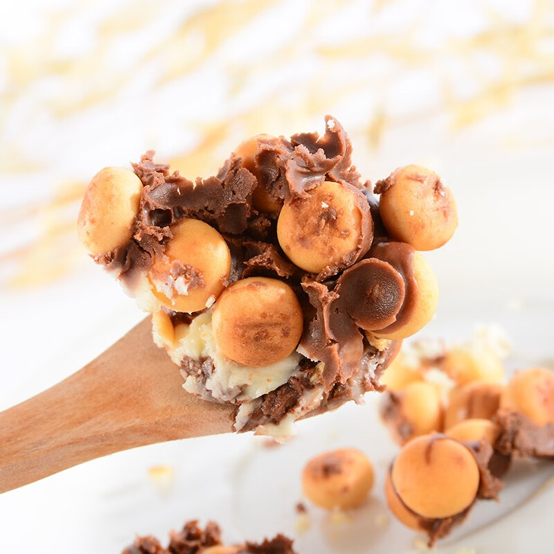 星球巧乐杯8090后儿时休闲小吃零食品儿童喜爱零食芝麻花生巧克力勺子