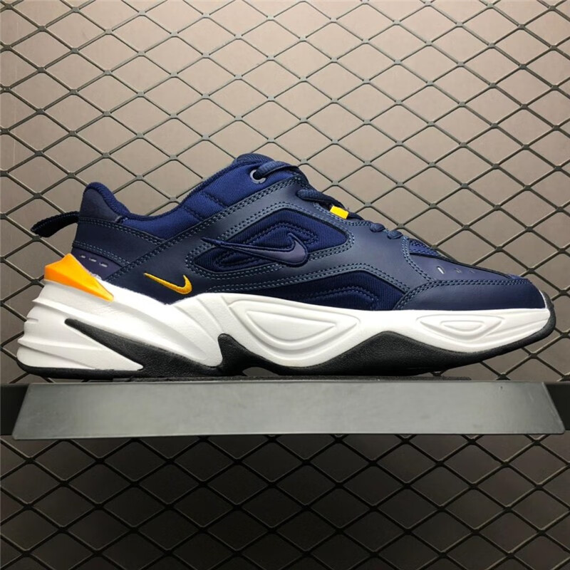 nike耐克新款男女鞋 m2k 黑白复古老爹鞋休闲运动鞋跑步鞋 ao3108-500