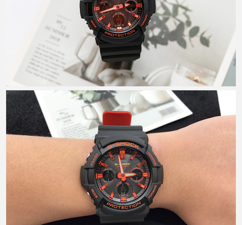 卡西欧casio手表gshock防水防震电子运动男士腕表awgm100sby1a