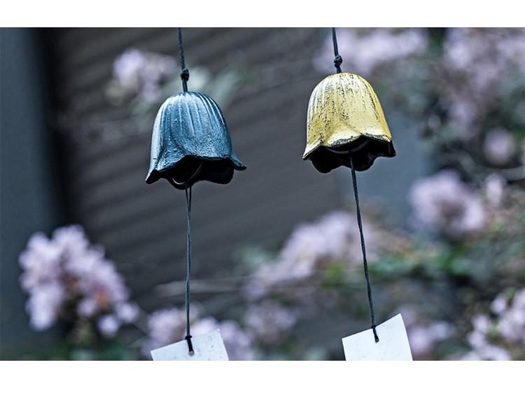 风铃挂件日系创意家居复古金属古风铃女生装饰铸铁风铃挂饰卧室房间