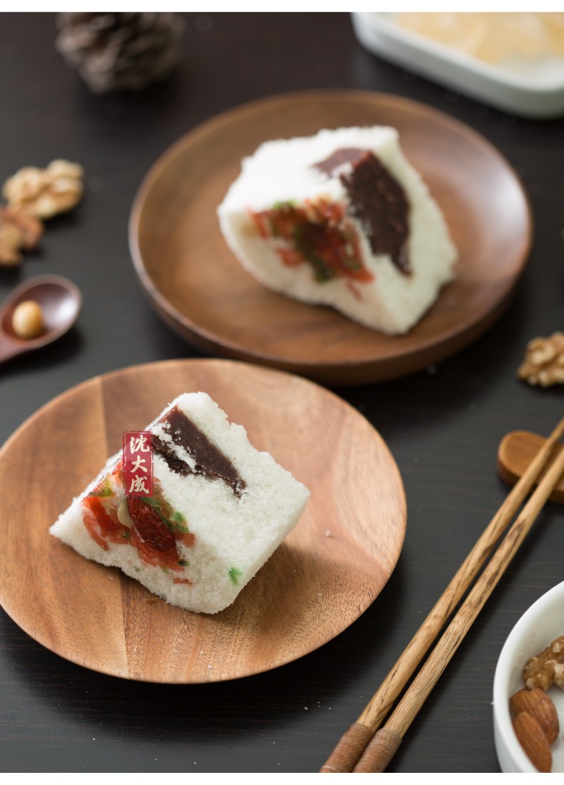 沈大成中华老字号百果松糕发糕崇明糕 传统糕点点心糯米 百果松糕380g