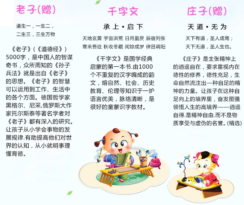 幼儿童中华国学经典启蒙教材唐诗三字经弟子规动画光盘dv