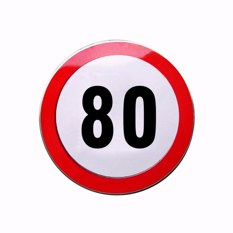 安全标志牌 5公里20公里限速牌交通标识道路警示牌提示牌 告示牌交通