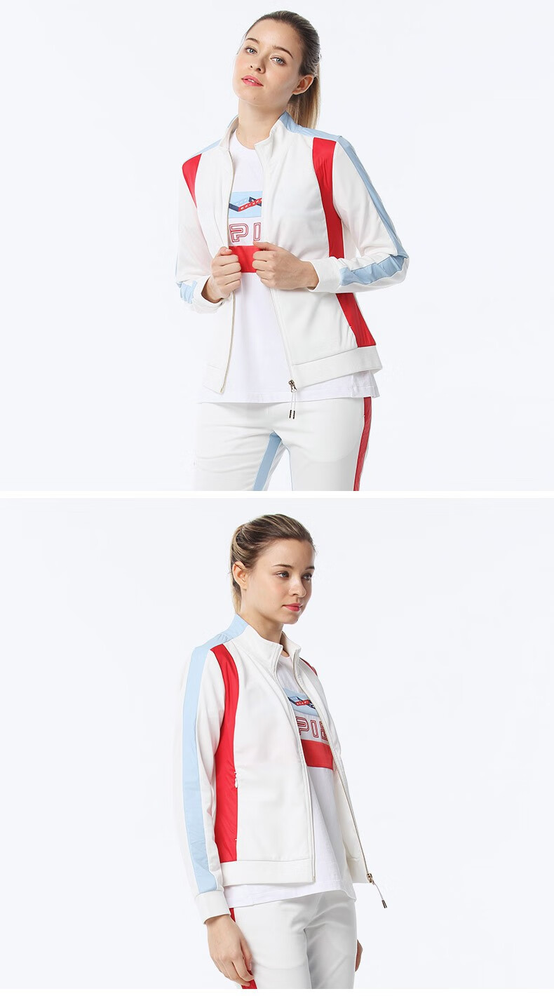 rapido韩国三星2019初夏女士轻量运动休闲外套cp9376h01白色15580a
