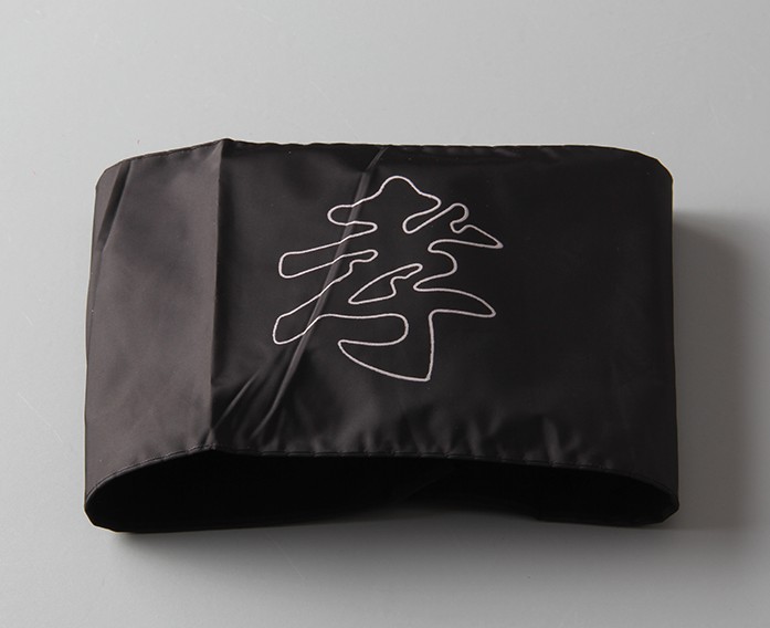 袖章悼念灵堂用品黑纱袖章守孝戴孝用送别针孝套孝袖追悼会10个送别针