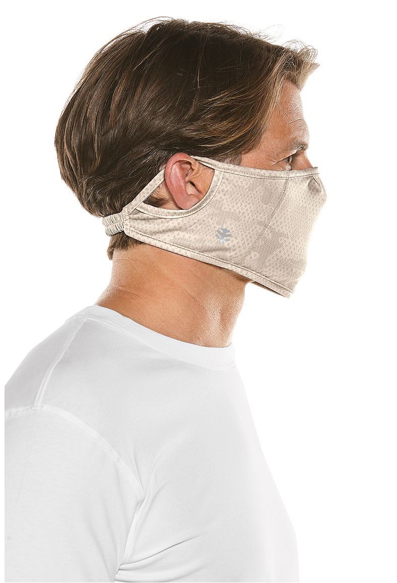 美国coolibar 防晒口罩 绑带套头式口罩 07050 淡紫色 s/m