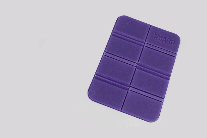 旋龙户外单人便携可折叠座垫登山隔凉垫泡沫防潮小坐垫野外草地垫公园