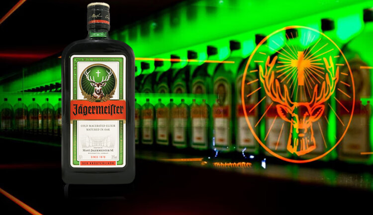 【得同款小酒 张裕葡萄酒 鹿头倒酒器】野格 洋酒 德国 野格 利口酒