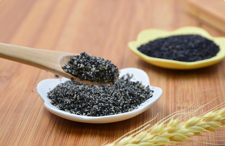 黑芝麻海苔粉38g/罐 黑芝麻粉伴餐粉 海苔银鱼虾皮牡蛎调味料 拌饭