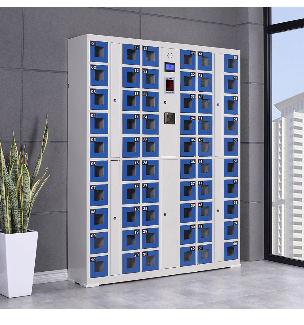 智能刷卡手机存放柜 商场学校工厂手机寄存柜 保管箱 智能电子手机柜