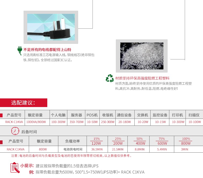 山特（SANTAK）山特C1KR/ups不间断电源机架式1kVA/800W 山特C1KR,机架式UPS电源C1KR,C1KR,山特ups电源C1KR,SANTAKC1KR