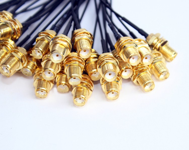 祥来鑫sma焊接线天线连接线3g4g24g无线模块路由改装焊接线sma公母头