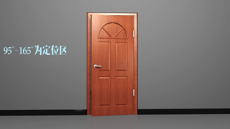 汇泰龙hutlon隐形门合叶暗门液压合页缓冲6寸c款自由定位自动关门644