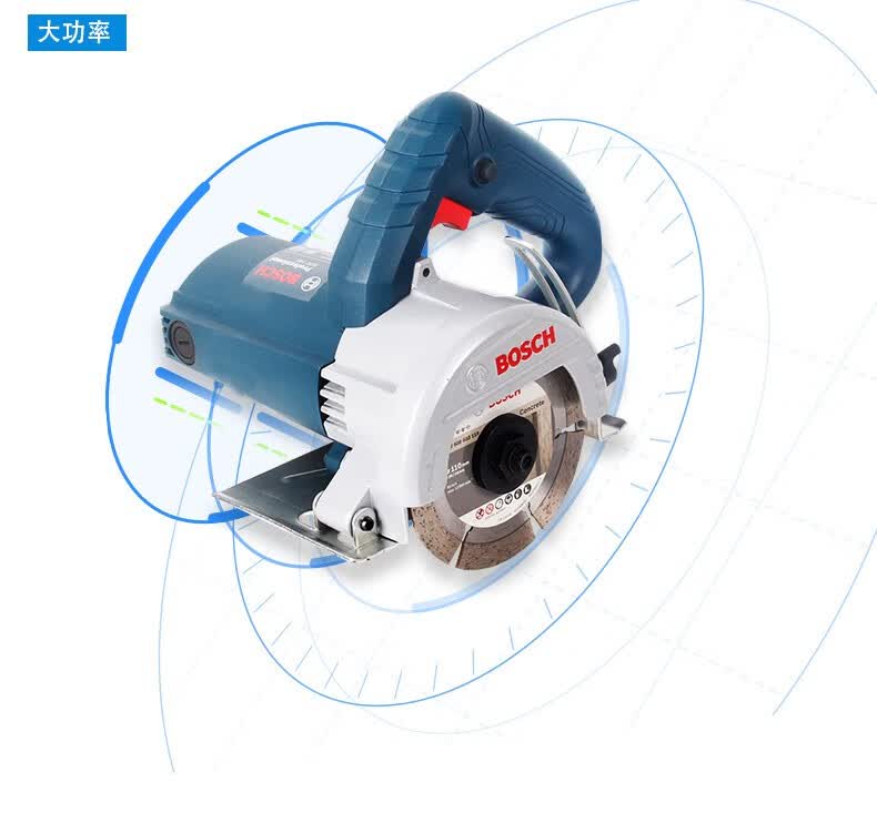 博世bosch电动工具gdc140云石机115mm石材木材瓷砖切割机大理石开槽机