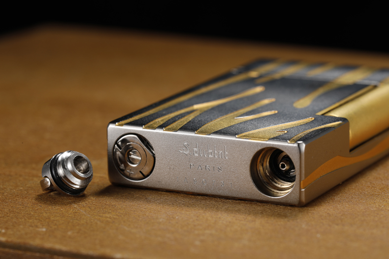 dubtnt法国都柏特打火机充气 纯铜朗声打火机 男士创意礼品 生日礼物