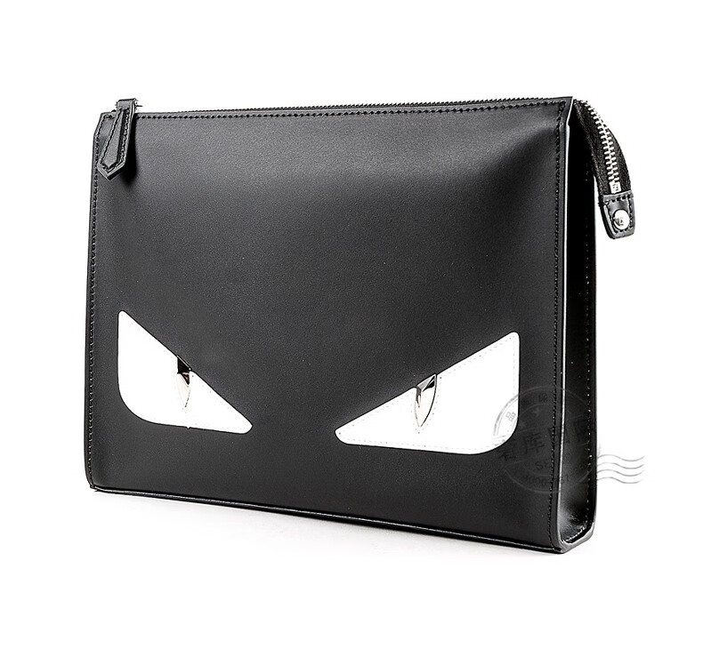 fendi芬迪男包新款小恶魔眼睛手拿包7va433a3dp0cqt