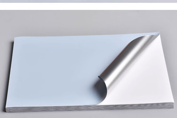 佳翰(jiahan) a4不干胶打印纸5丝涂层哑银pet防水撕不烂激光打印哑光