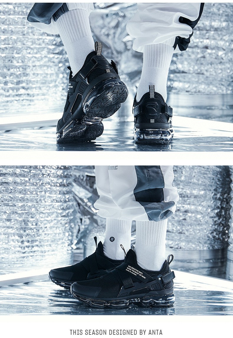 安踏官网nasa漫游者男鞋秋冬季新款seeed全掌气垫跑步鞋透气网面运动