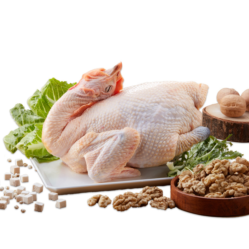 大菜园笨鸡农家笨鸡2只装青脚麻鸡黑脚鸡黑爪鸡