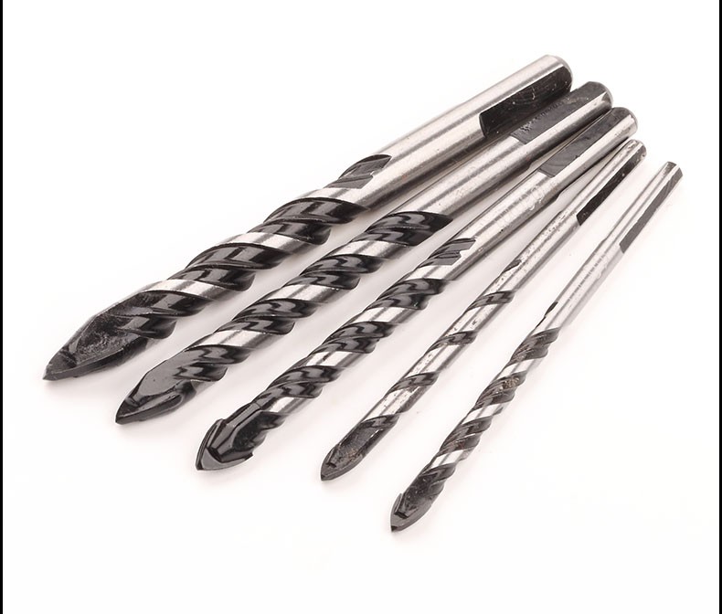 三角钻头多功能陶瓷瓷砖扩孔钻水泥墙壁混凝土玻璃钻头建工钻6mm十只