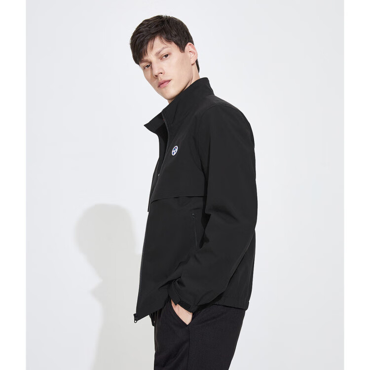 navigare 意大利小帆船 22秋季新品抗皱耐磨简约百搭立领男士夹克外套