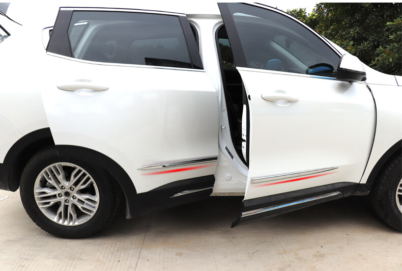 驹傲 汽车门边条防撞条车门装饰亮条车身防擦条3d镜面防刮条汽车改装