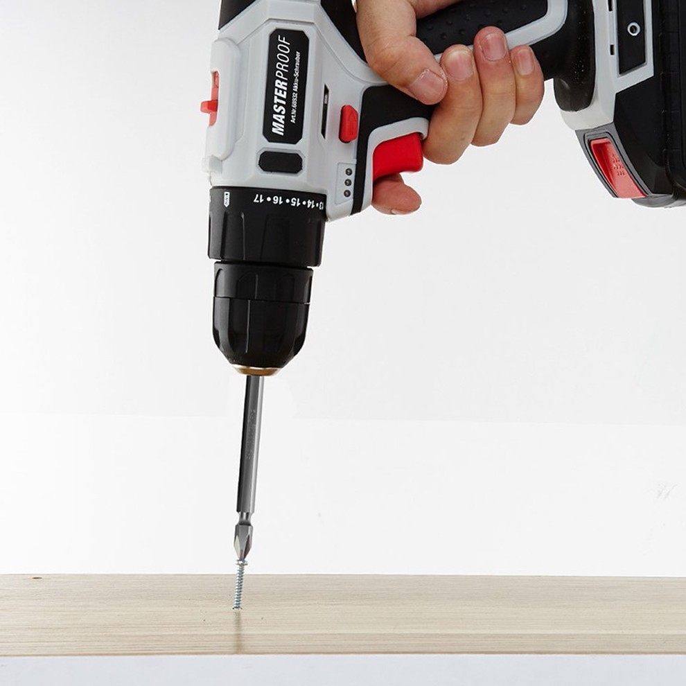 德国麦思德 电动螺丝刀批头 起子头 加硬s2材质 5支装 双头十字100mm