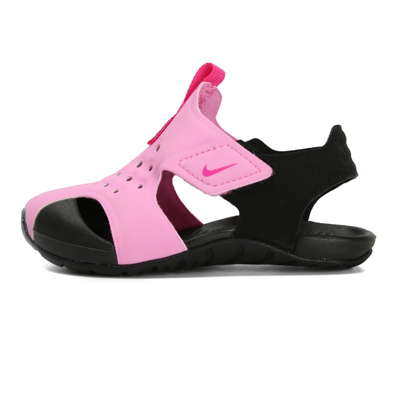 nike耐克童鞋夏新款儿童凉鞋男女婴童洞洞凉鞋宝宝魔术贴包头凉鞋