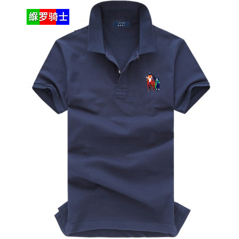 保罗骑士男装2020夏季新款香港潮牌大码翻领短袖polo衫男明星同款英伦